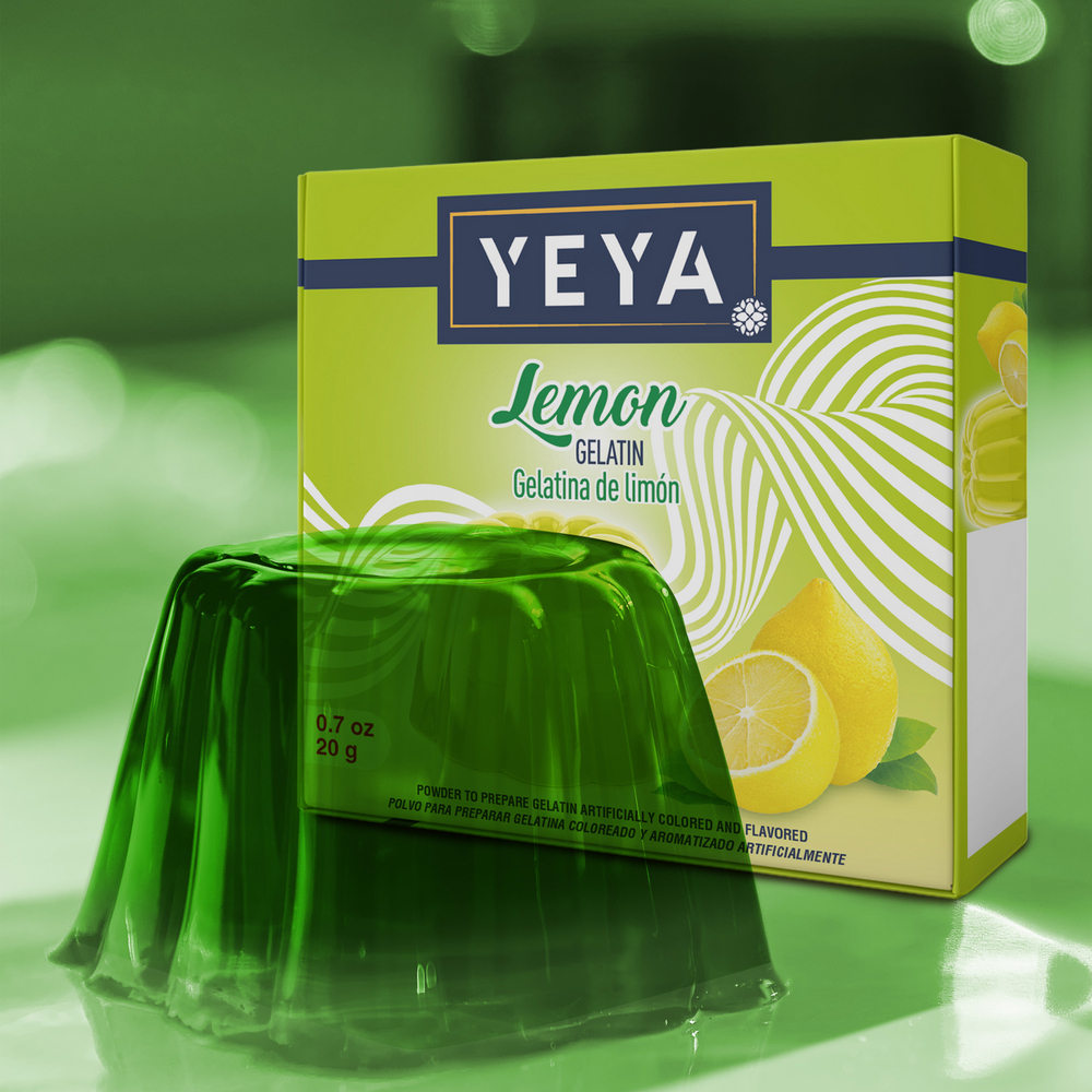 Gelatina sabor limón YEYA (20 g) - Miniatura 3