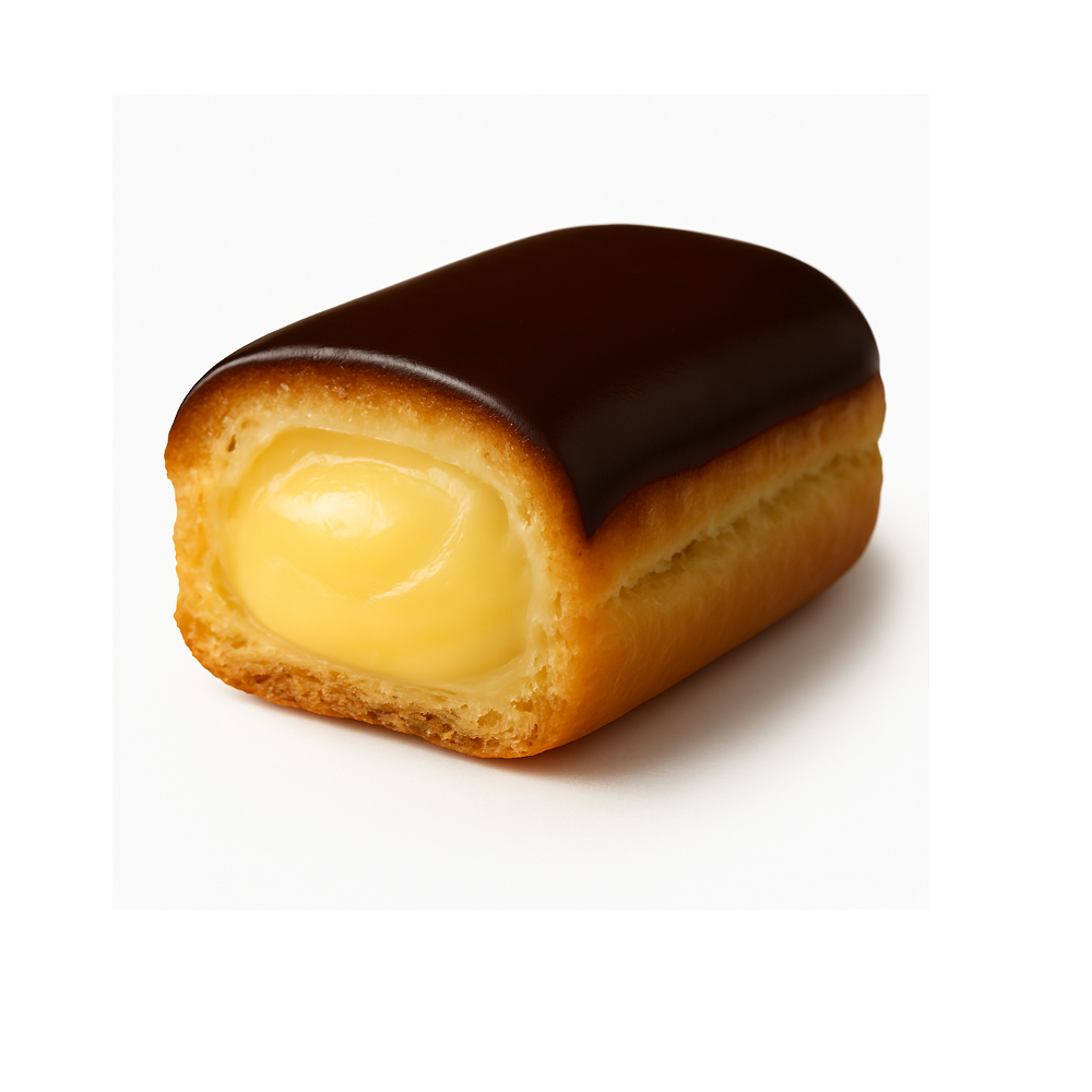 Eclear de crema pastelera de vainilla Kaona (24 U) - Miniatura 2