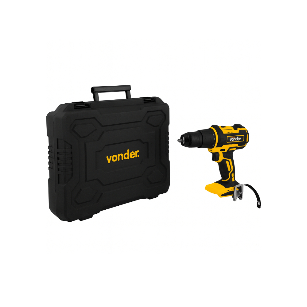 Taladro atornillador eléctrico portátil de impacto 1/2'' de 18 V Vonder IPFV1819I - Miniatura 2