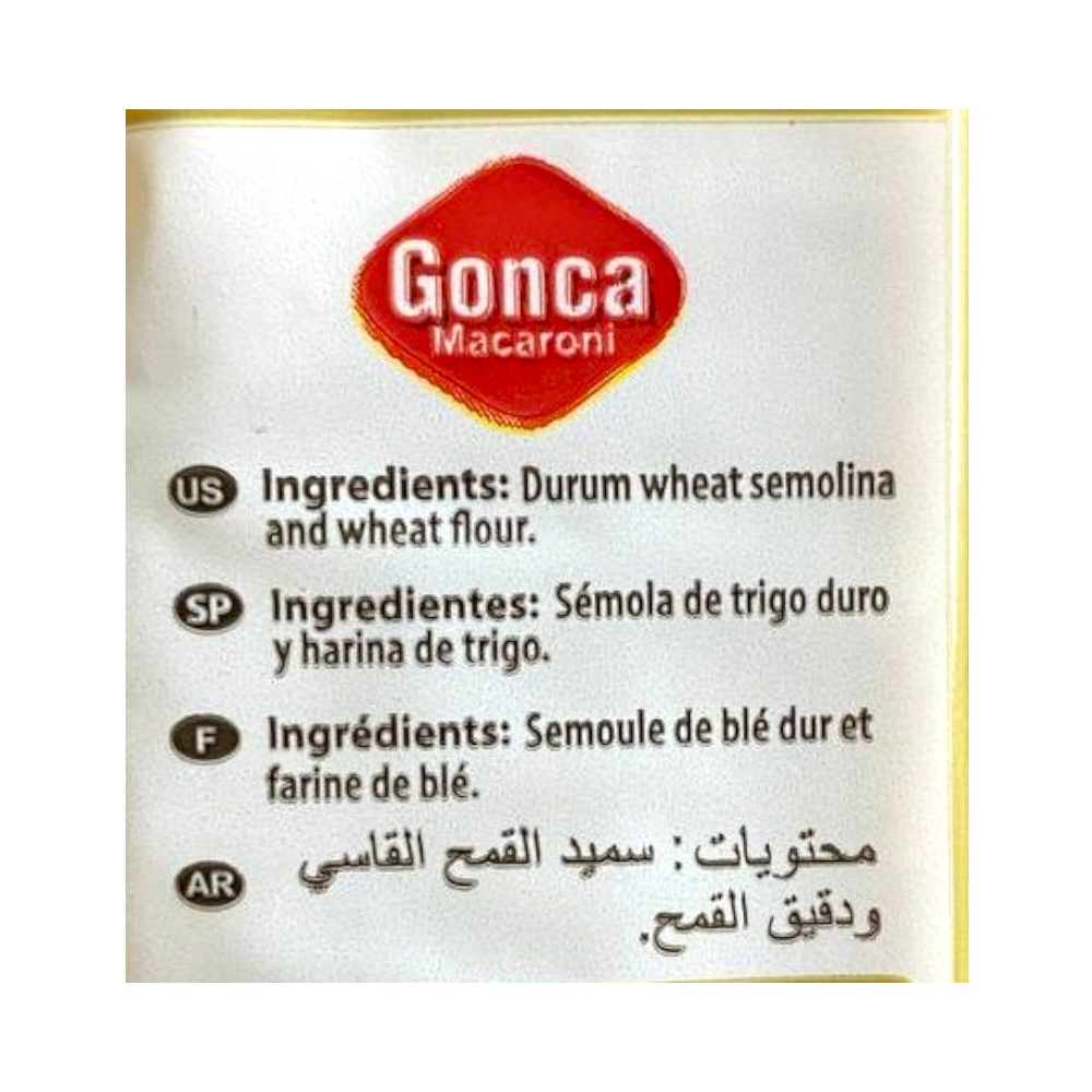 Pastas largas -espaguetis- Gonca (500 g / 1.1 lb) - Miniatura 3