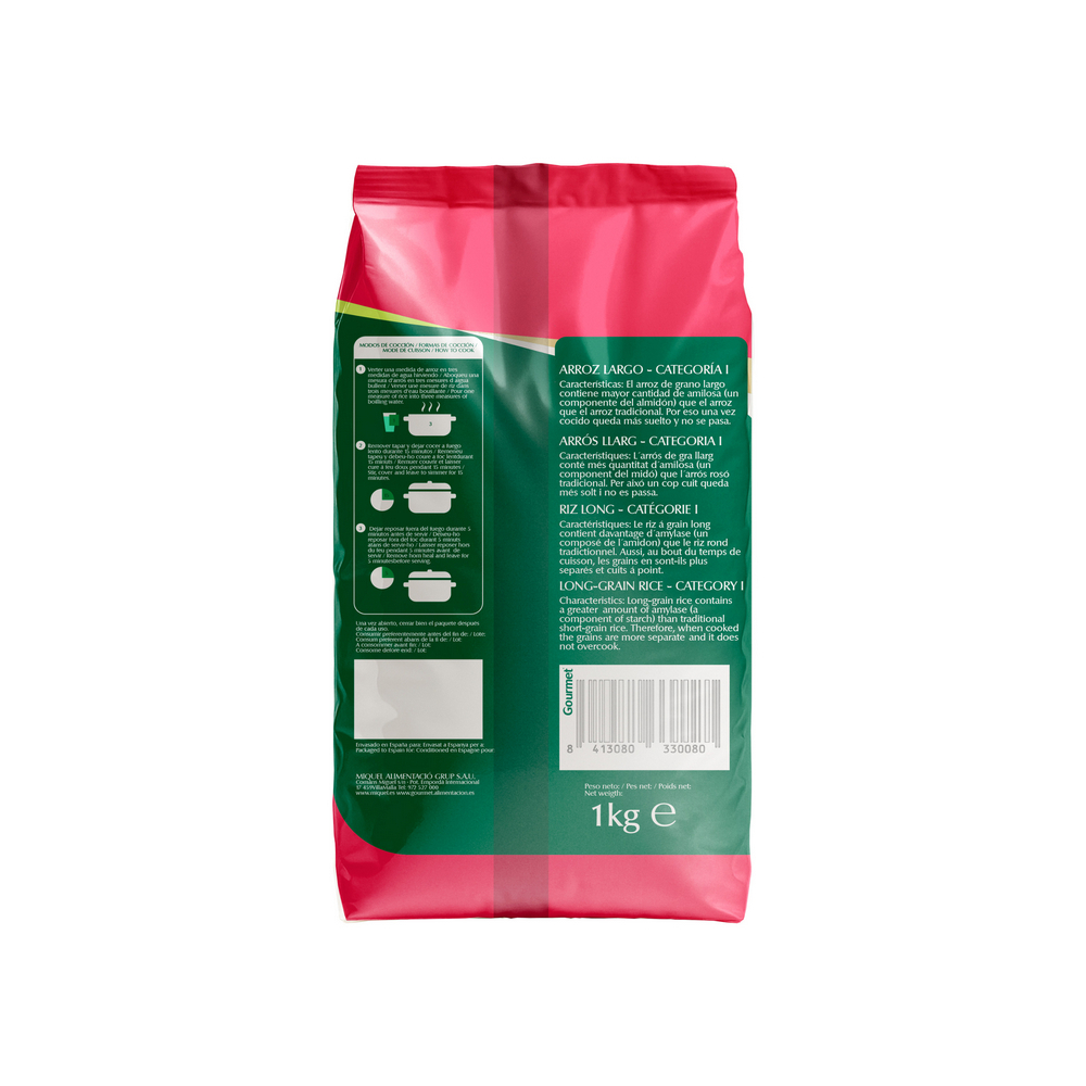 Arroz largo Gourmet (1 kg / 2.2 lb) - Miniatura 2