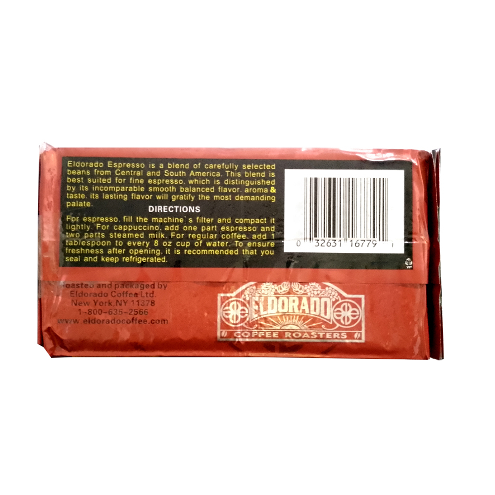 Café espresso El Dorado (255 g / 9 oz) - Miniatura 2