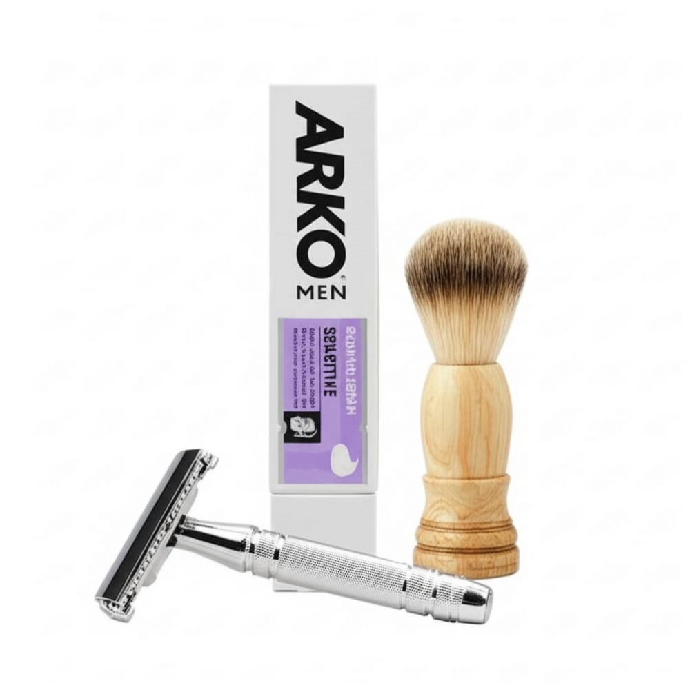 Crema de afeitar para pieles extra sensibles Arko (90 g / 3.17 oz) - Miniatura 4