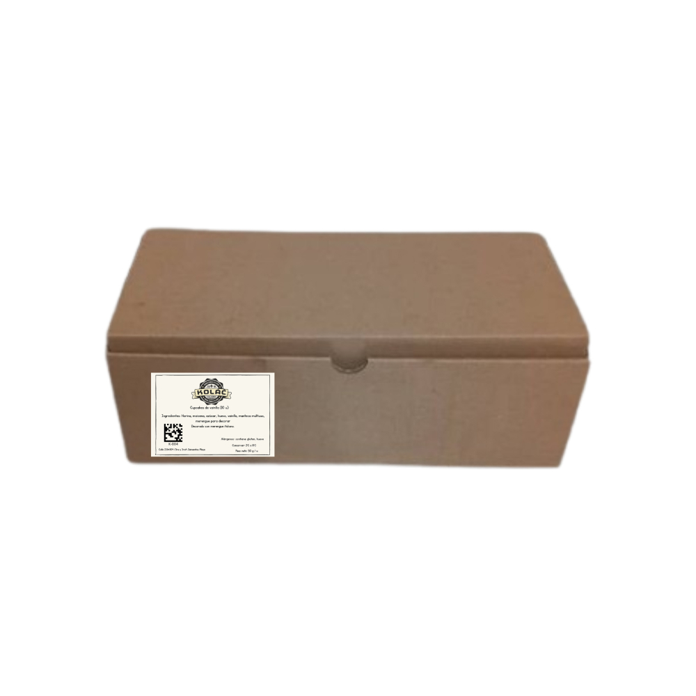 Cupcakes de vainilla Kolac (10 U) - Miniatura 3