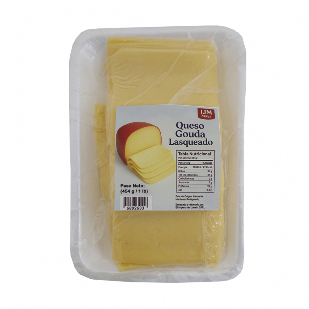 Queso tipo gouda alemán lasqueado Olvegarden (454 g / 1 lb) - Miniatura 3