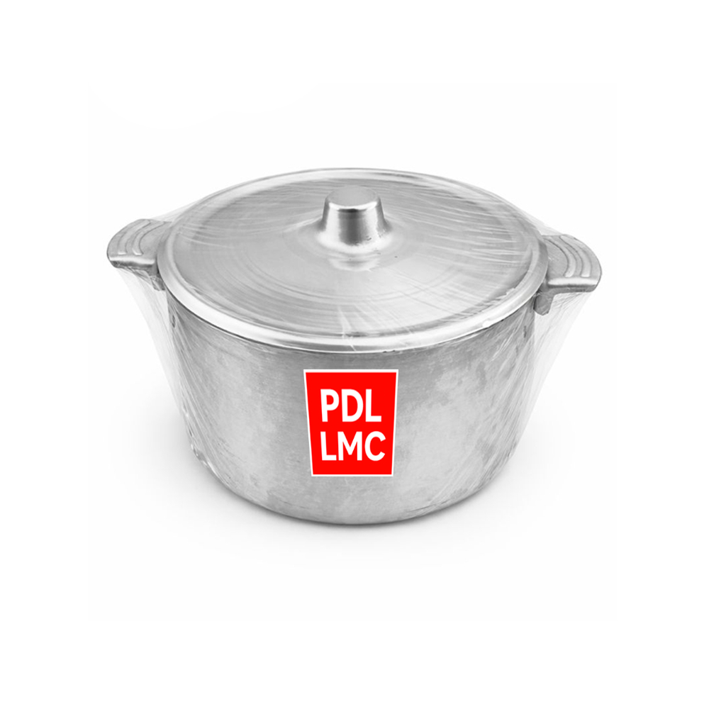 Caldero de aluminio con asas laterales y tapa PDL LMC - Miniatura 2