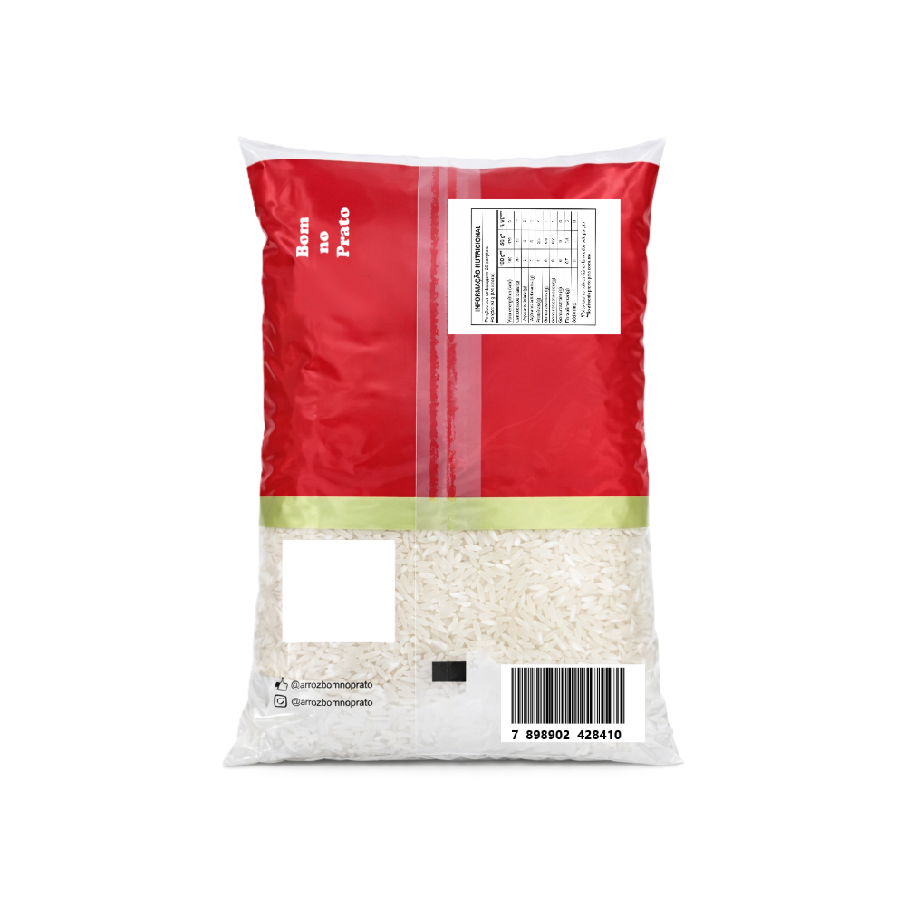 Arroz blanco Bom no Prato (1 kg / 2.2 lb) - Miniatura 2