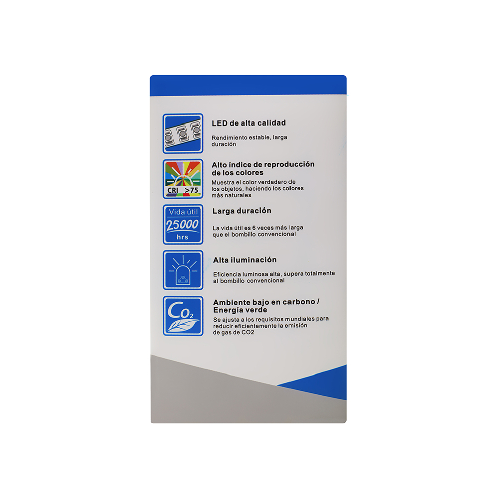 Bombillo LED 9 W luz blanca Lumi - Miniatura 4