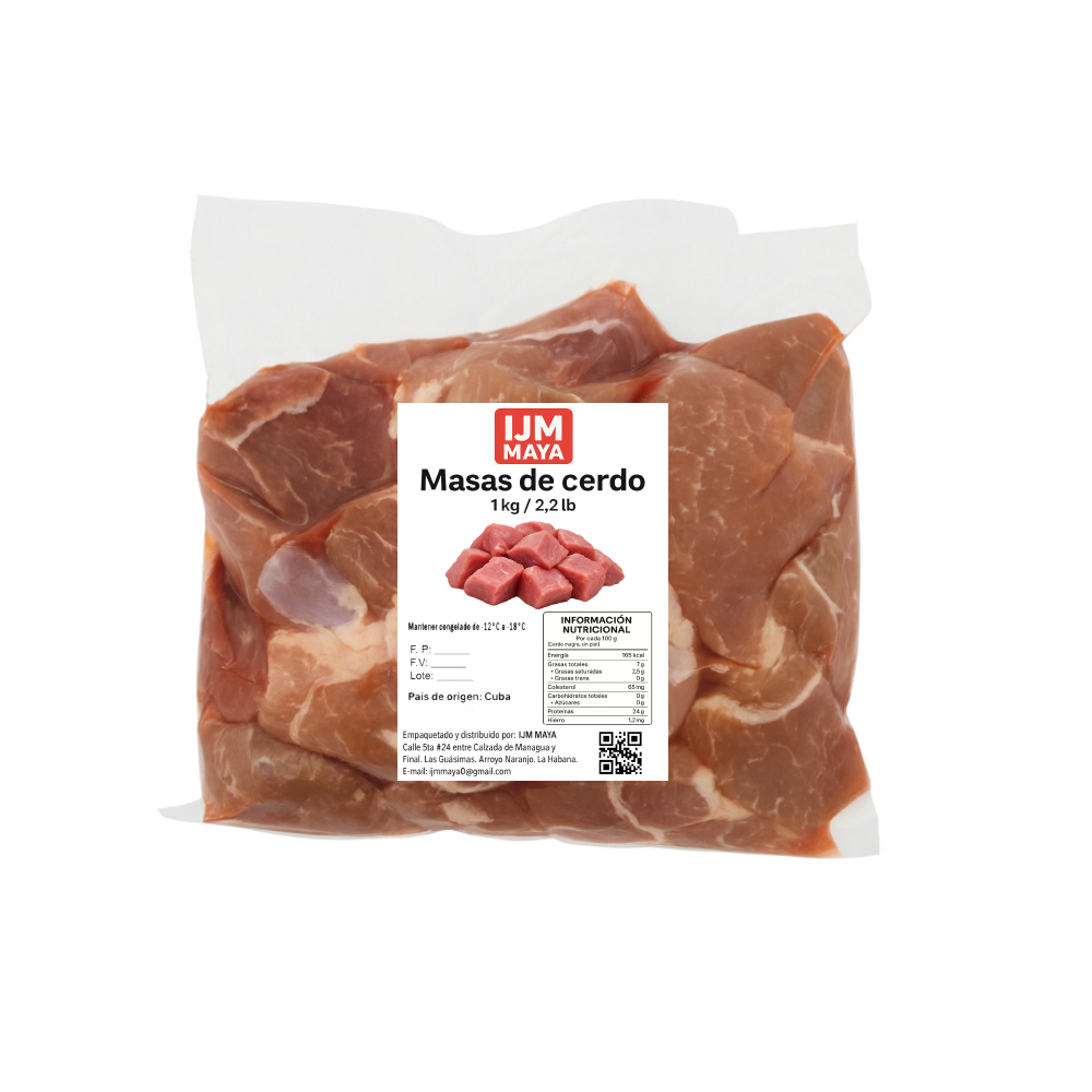 Masas de cerdo IJM Maya (1 kg / 2.20 lb) - Miniatura 3