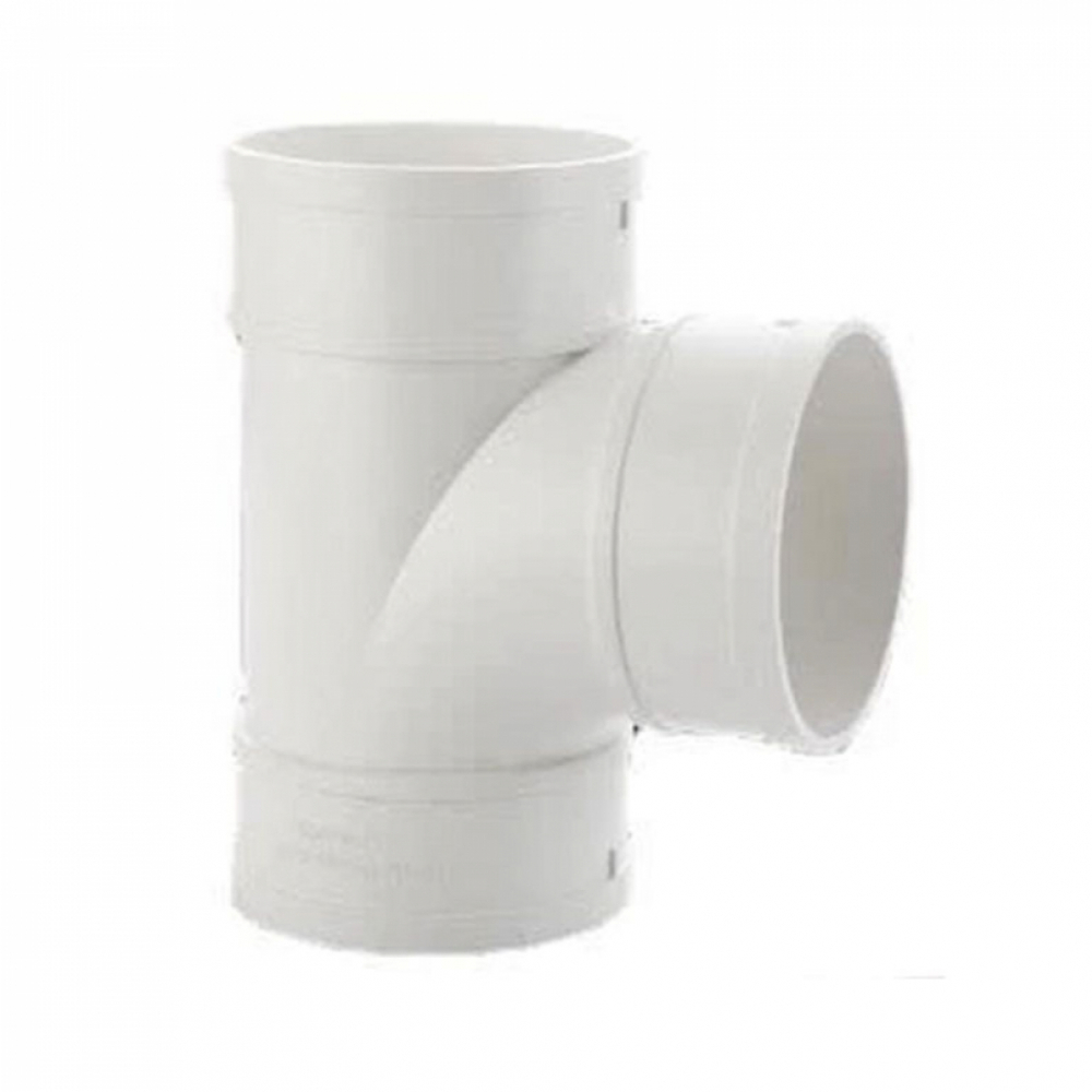 Conector PVC-U tipo T de 2” para tubería de desagüe Malu - Miniatura 3