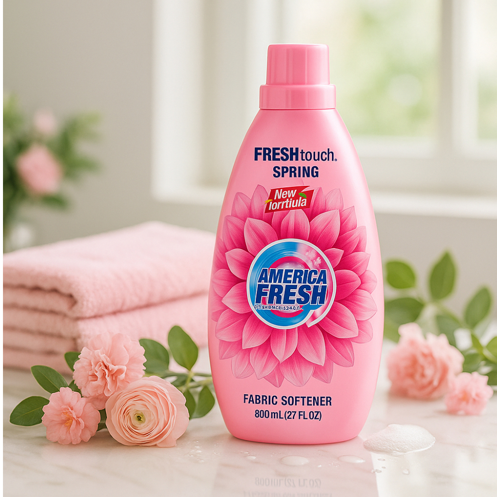 Suavizante primavera America Fresh (800 ml / 27 fl oz) - Miniatura 4