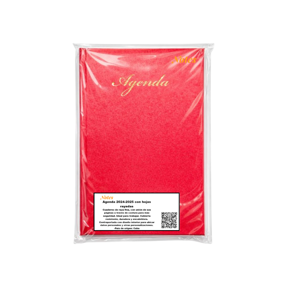 Agenda 2024-2025 con hojas rayadas Notes - Miniatura 4