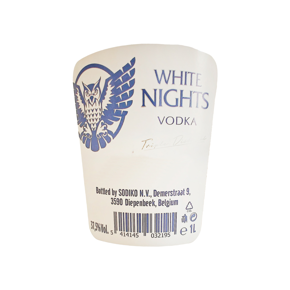 Vodka 37.5 % vol White Nights (6 U x 1 L) - Miniatura 4