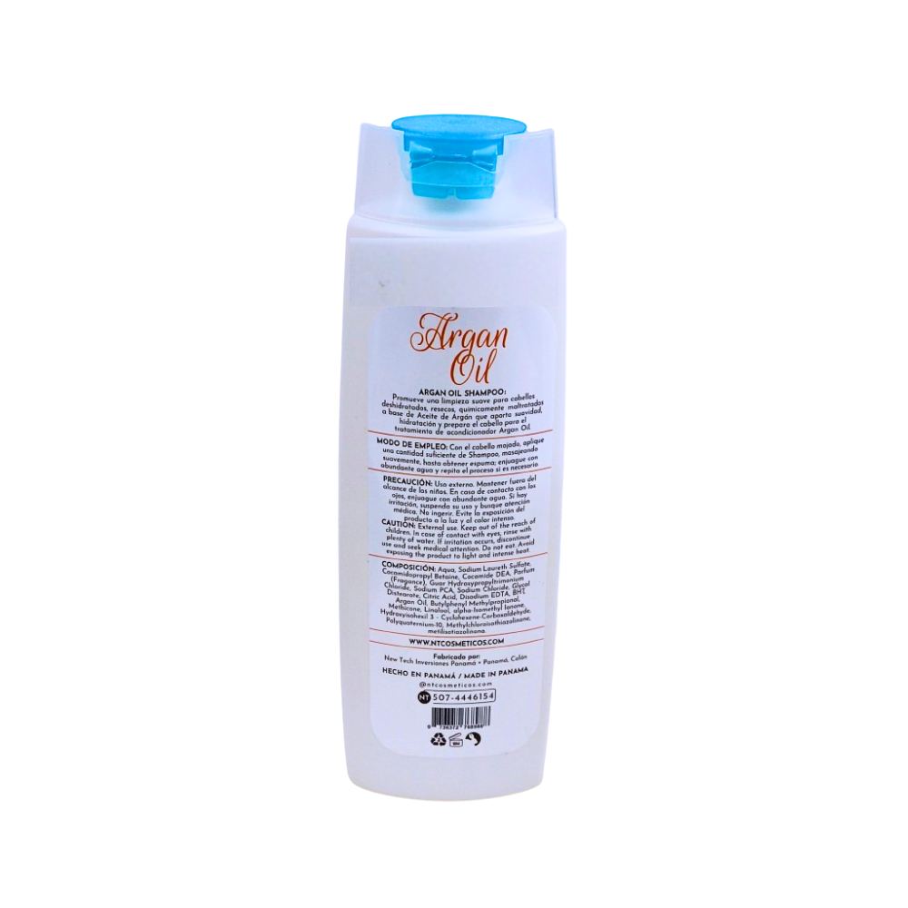 Champú brasileño a base de aceite de argan sin sal NT (300 ml / 10.58 fl.oz) - Miniatura 2