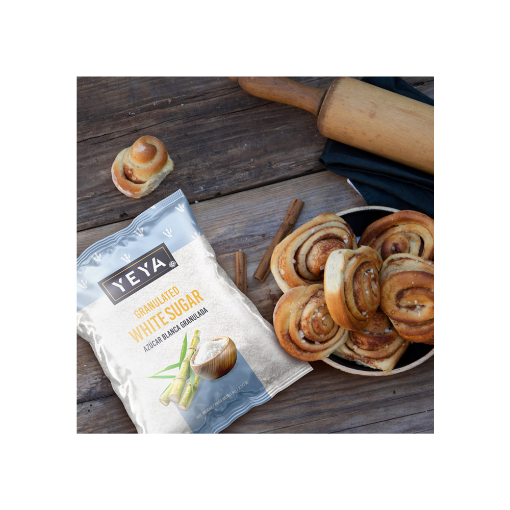 Azúcar blanca granulada YEYA (10 x 1 kg / 2.2 lb) - Miniatura 2