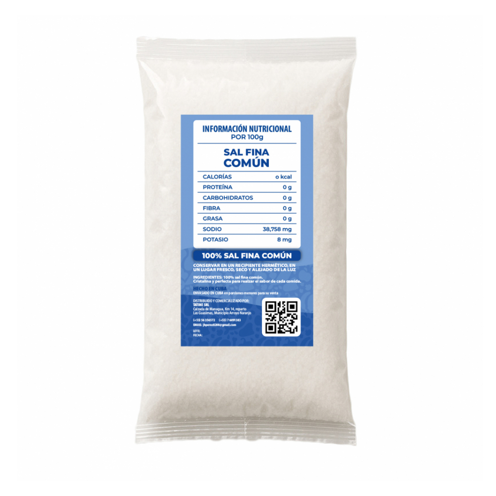 Sal fina común Campo Vivo (4 x 500 g / 1.1 lb) - Miniatura 3