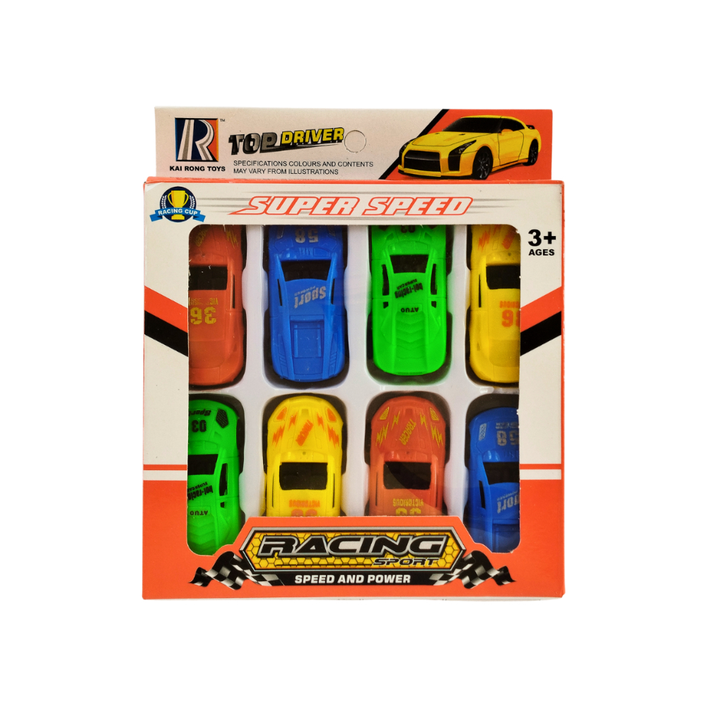Juego de carros de carrera Kai Rong Toys - Miniatura 2