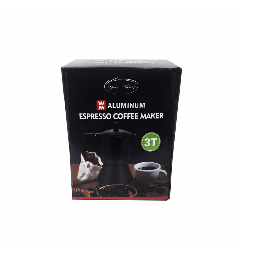 Cafetera clásica de 3 tazas Yousra Ménage - Miniatura 2