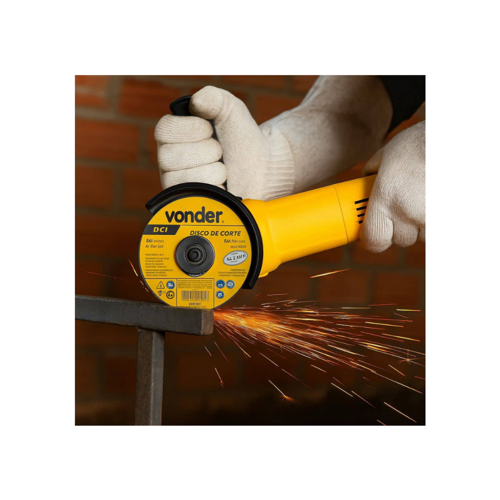 Disco de corte DCI INOX 115 mm Vonder - Miniatura 4
