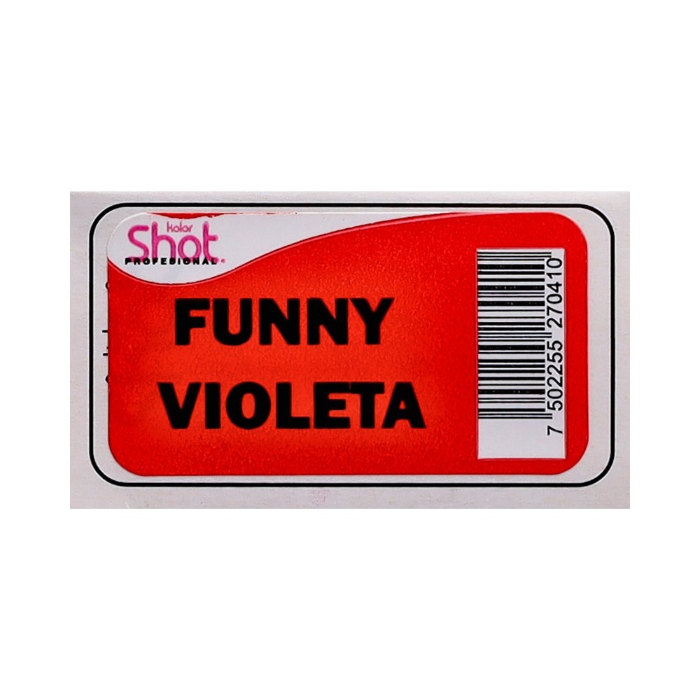Tinte en crema funny violeta Kolor Shot (90 g / 3.17 oz) - Miniatura 2