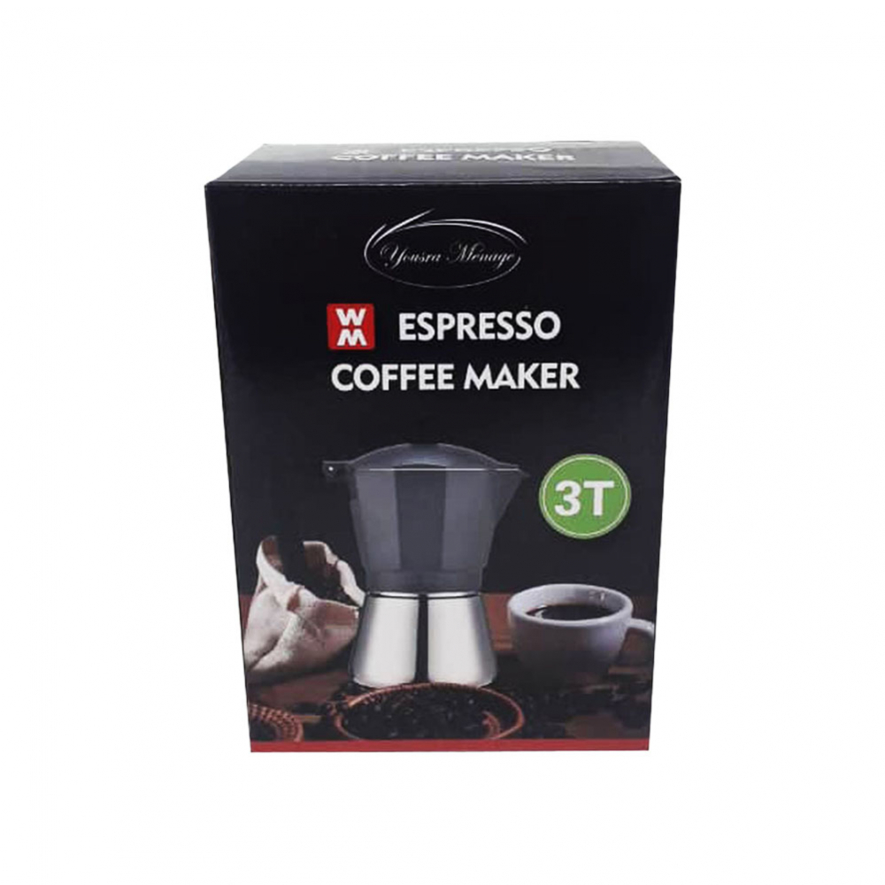 Cafetera clásica de 3 tazas Yousra Ménage - Miniatura 2