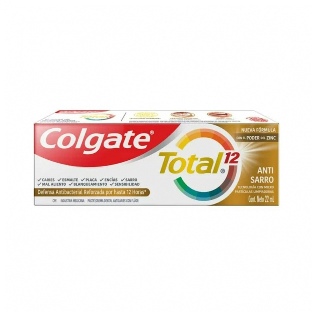 Pasta dental Colgate Total 12 (22 ml) - Miniatura 2