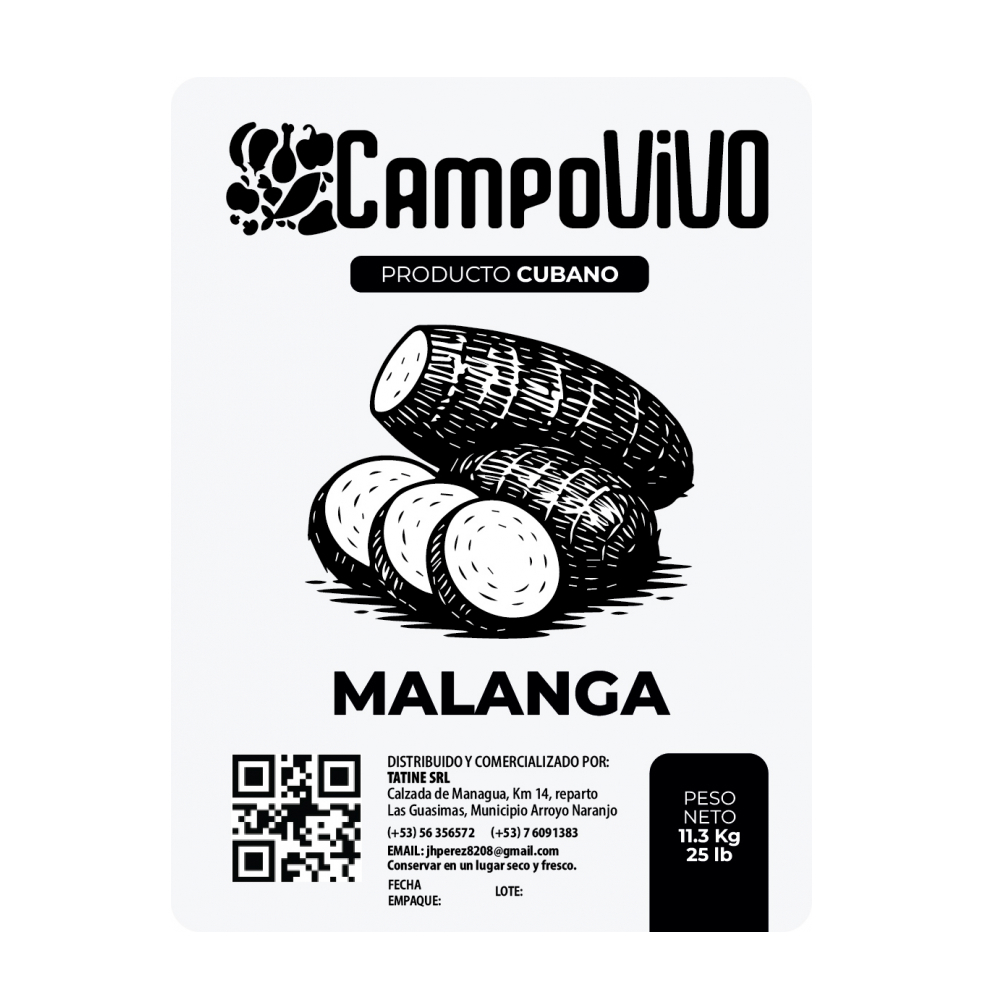 Malanga Campo Vivo (11.3 kg / 25 lb) - Miniatura 3