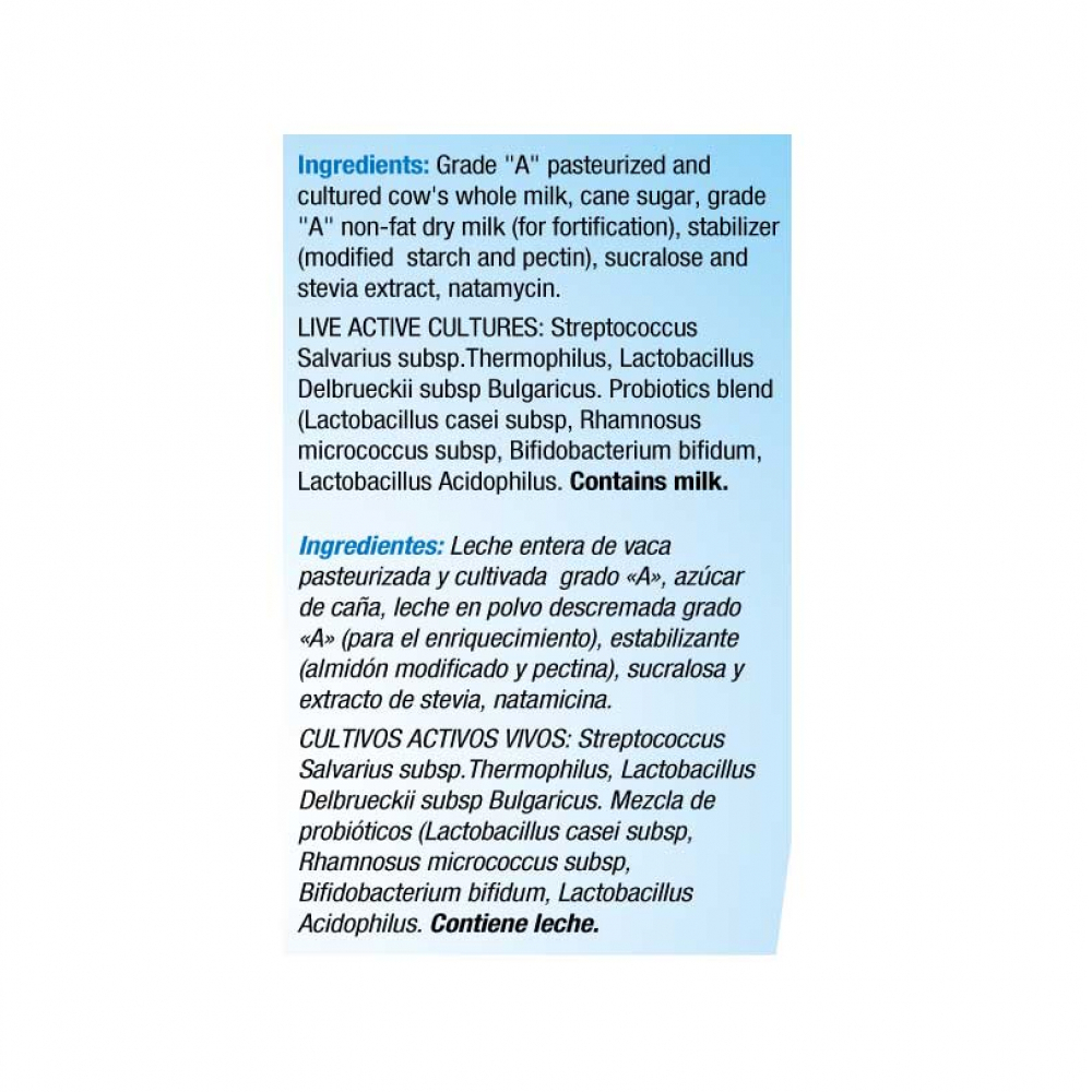 Yogurt natural con azúcar con probióticos YEYA (1.54 L) - Miniatura 3