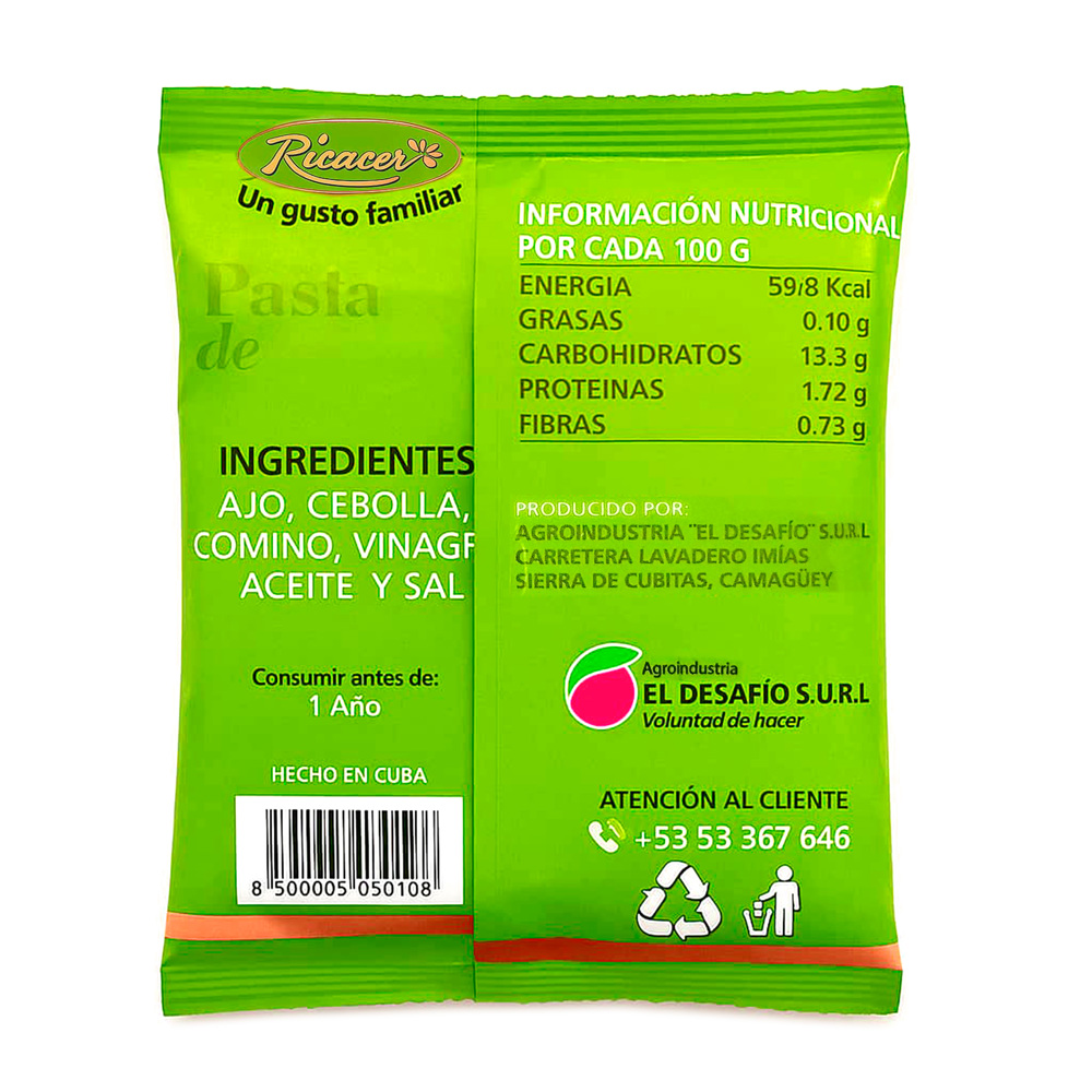 Pasta de cebolla Ricacer (250 g / 8.81 oz) - Miniatura 3