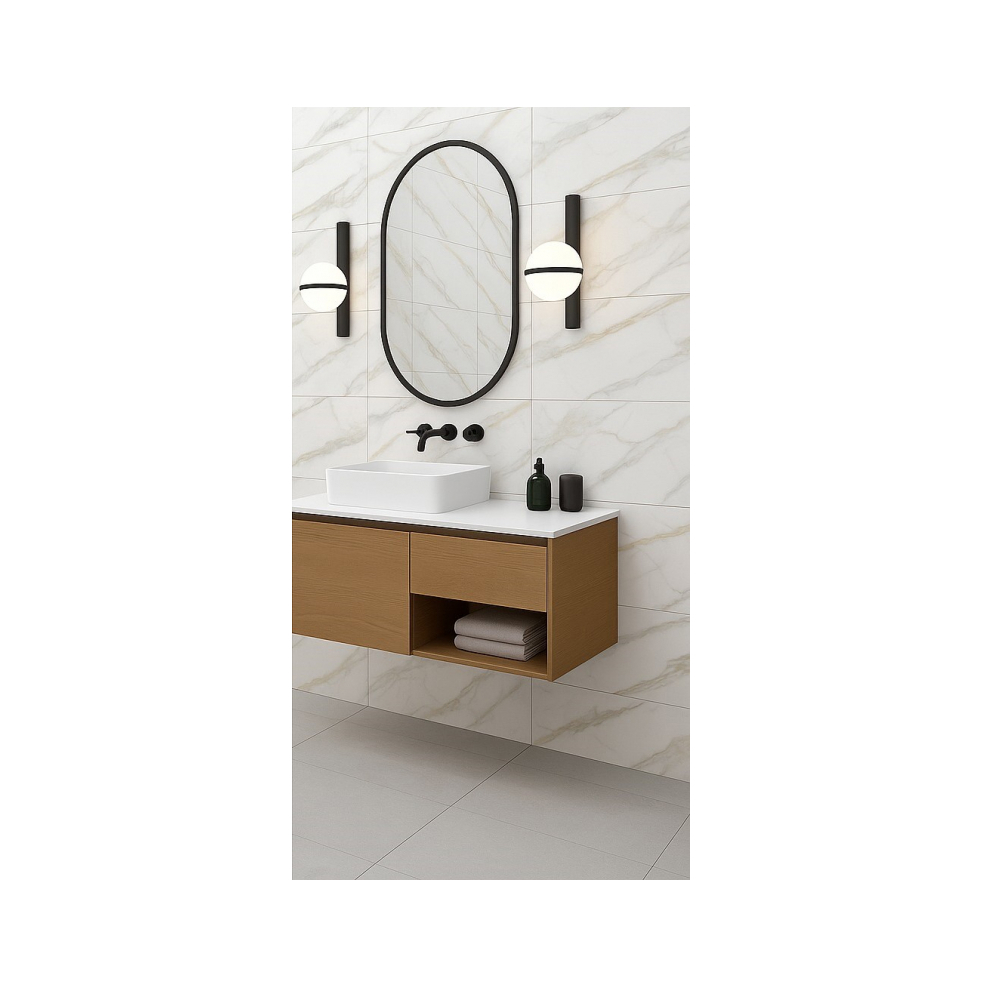 Caja de losas de cerámica mate 300 mm x 600 mm Zeric 5266 (5 U) - Miniatura 2