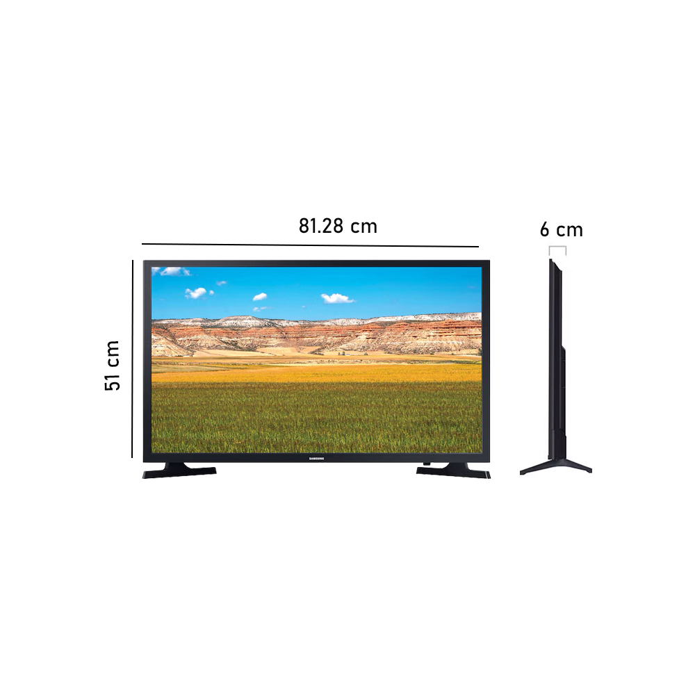Televisor Smart TV de 32" HD Samsung LH32BETBL - Miniatura 4