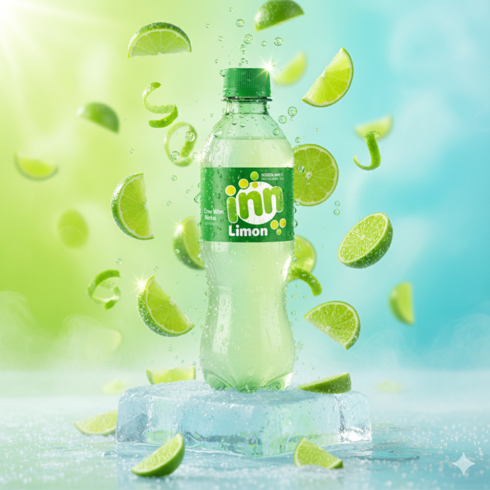 Refresco gaseado sabor limón Inn (12 x 400 ml / 13.53 floz) - Miniatura 4
