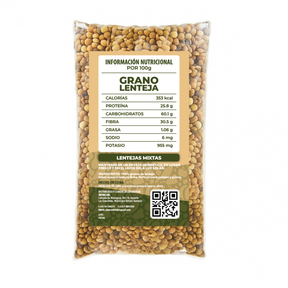Lentejas Campo Vivo (500 g / 1.1 lb) - Miniatura 3