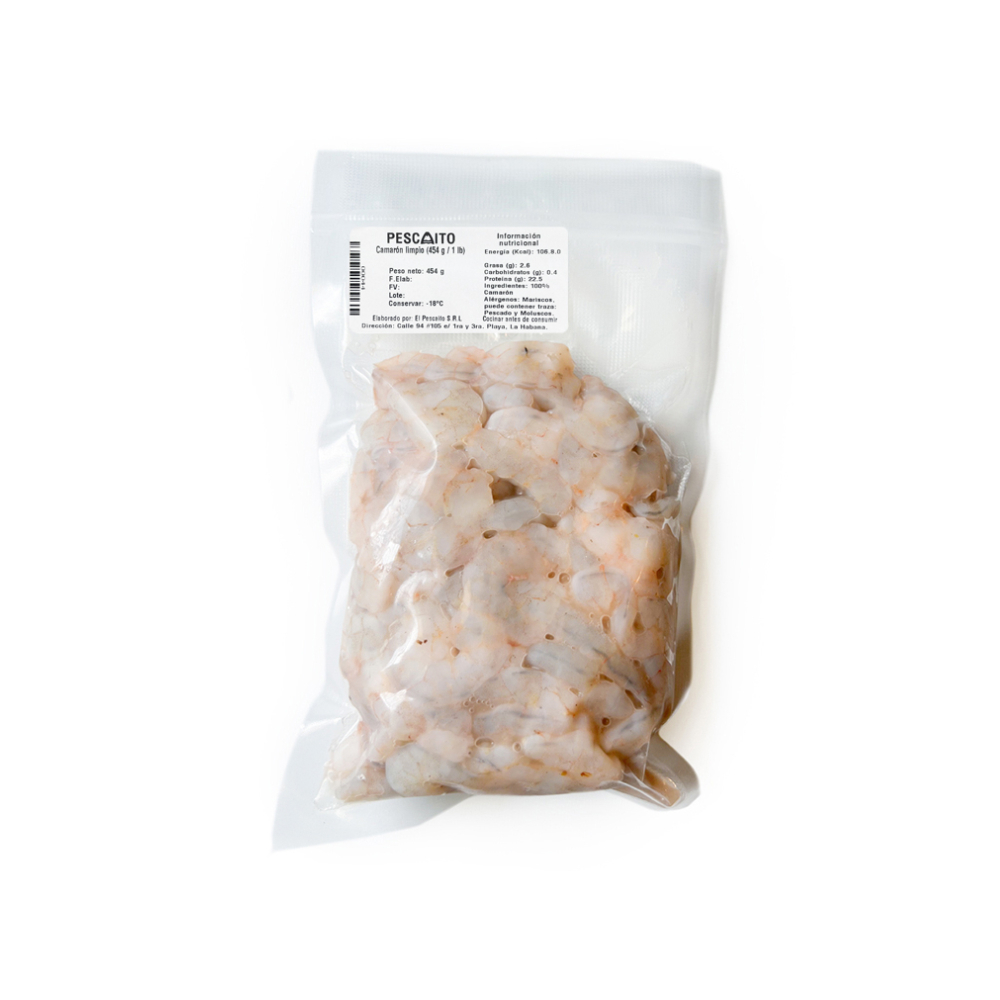 Camarón limpio Pescaito (454 g / 1 lb) - Miniatura 3