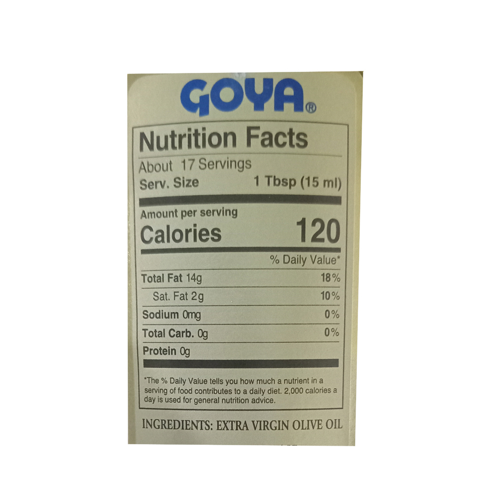 Aceite de oliva extra virgen Goya (250 ml) - Miniatura 3