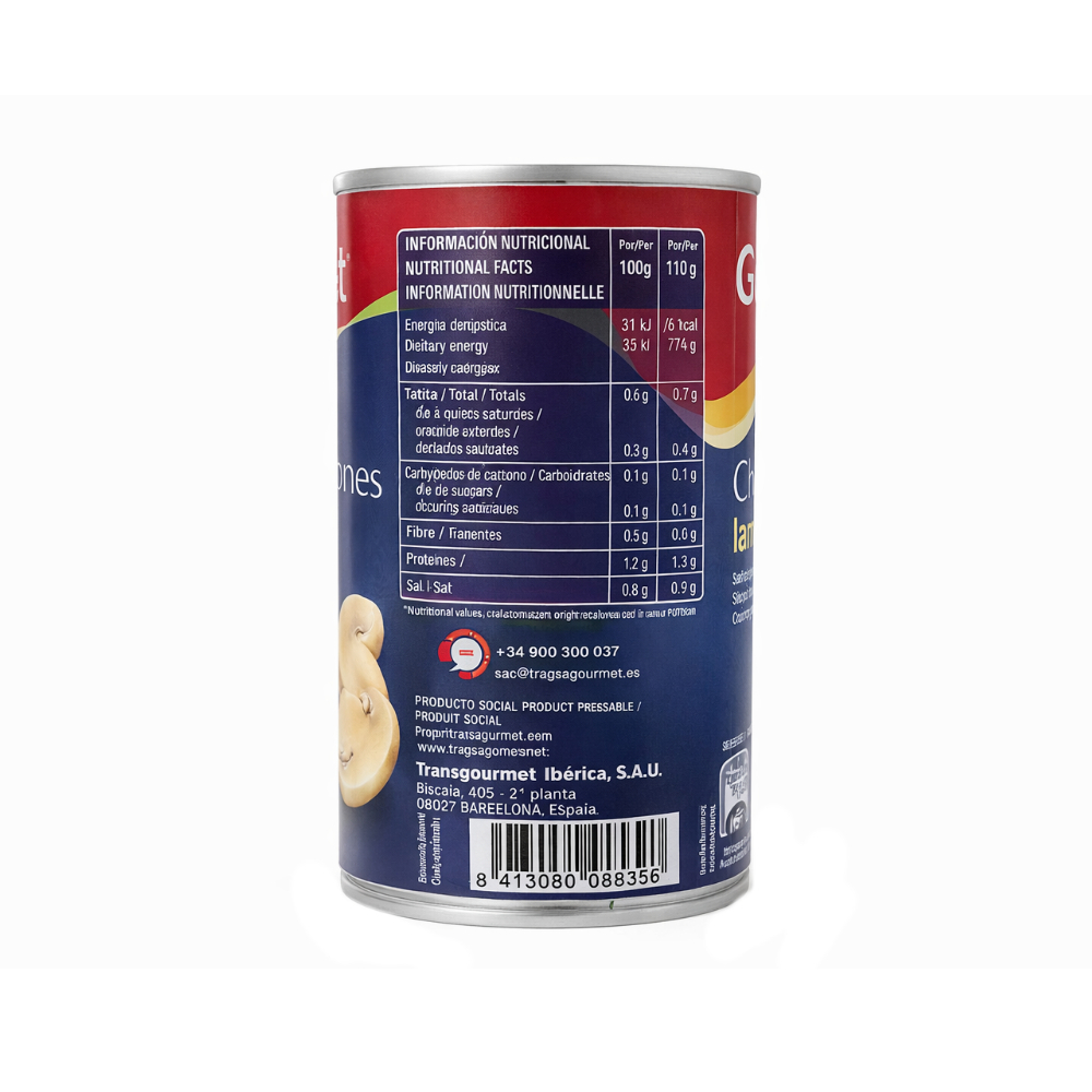 Champiñones laminados Gourmet (355 g / 12.5 oz) - Miniatura 2