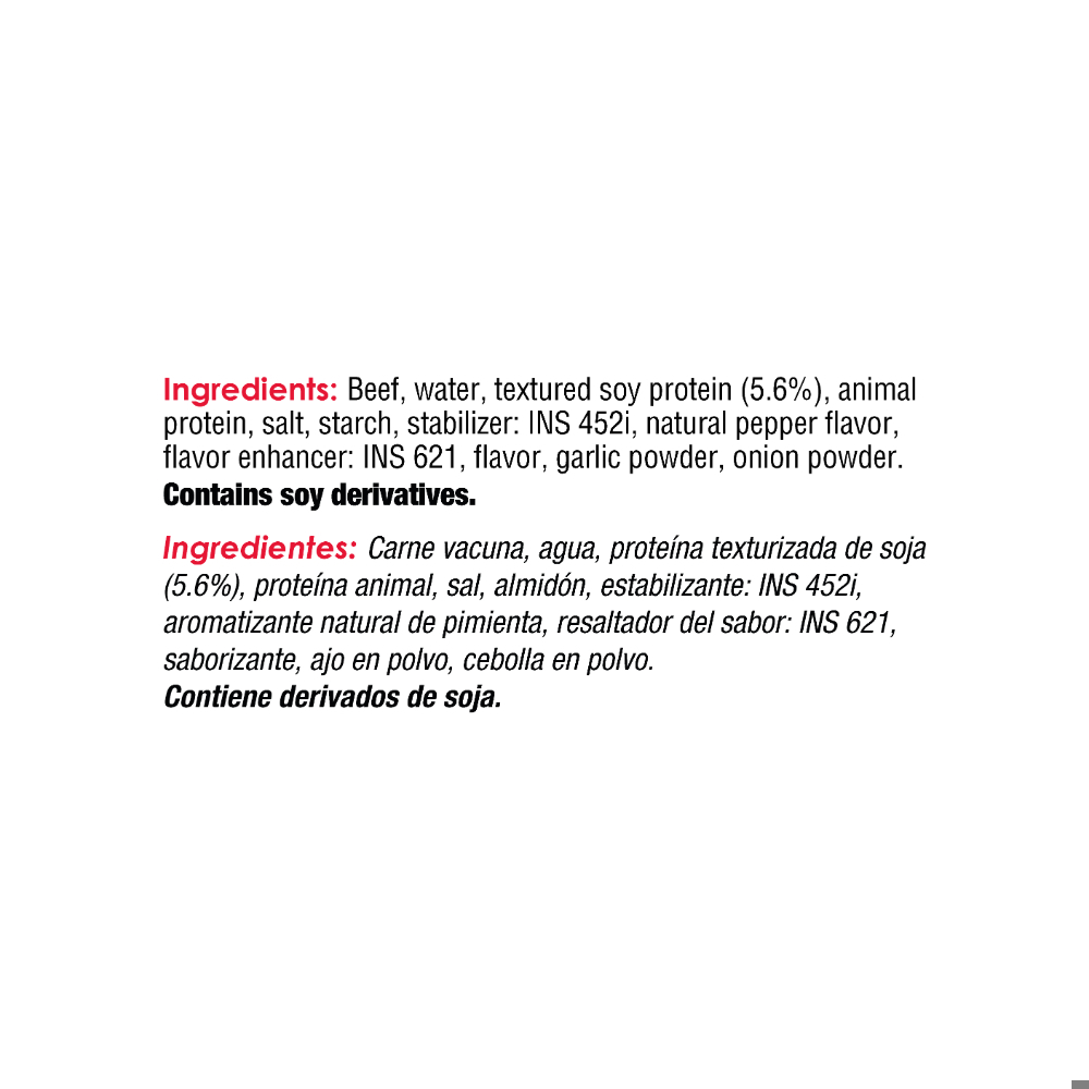 Hamburguesa de carne de res YEYA (24 x 80 g / 2.8 oz) - Miniatura 4