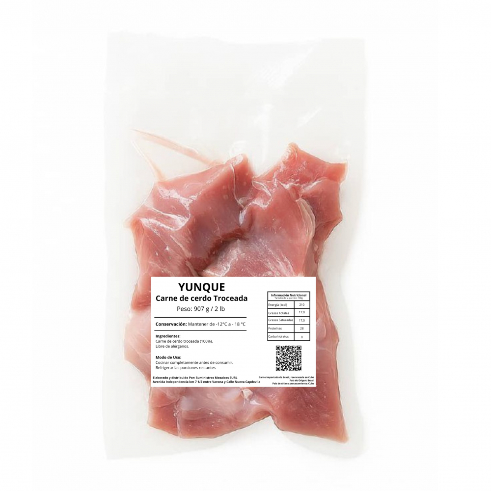 Carne de cerdo troceada Yunque (907 g / 2 lb) - Miniatura 3