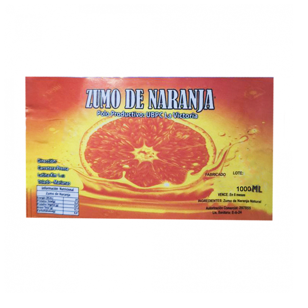 Zumo de naranja (1 L) - Miniatura 3