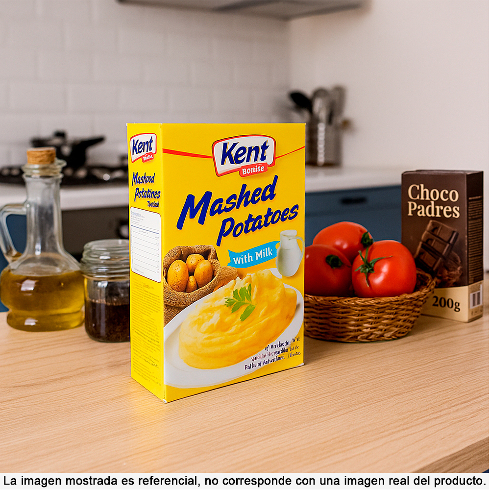 Puré de papa instantáneo con leche Kent Boringer (125 g / 4.4 oz) - Miniatura 4