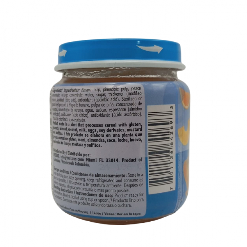 Compota de frutas mixtas Fresko (113 g / 4 oz) - Miniatura 3