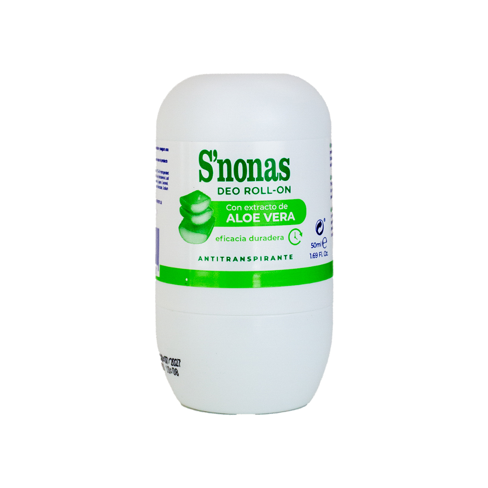 Desodorante roll-on antitranspirante Aloe Vera S'nonas (50 ml) - Miniatura 4