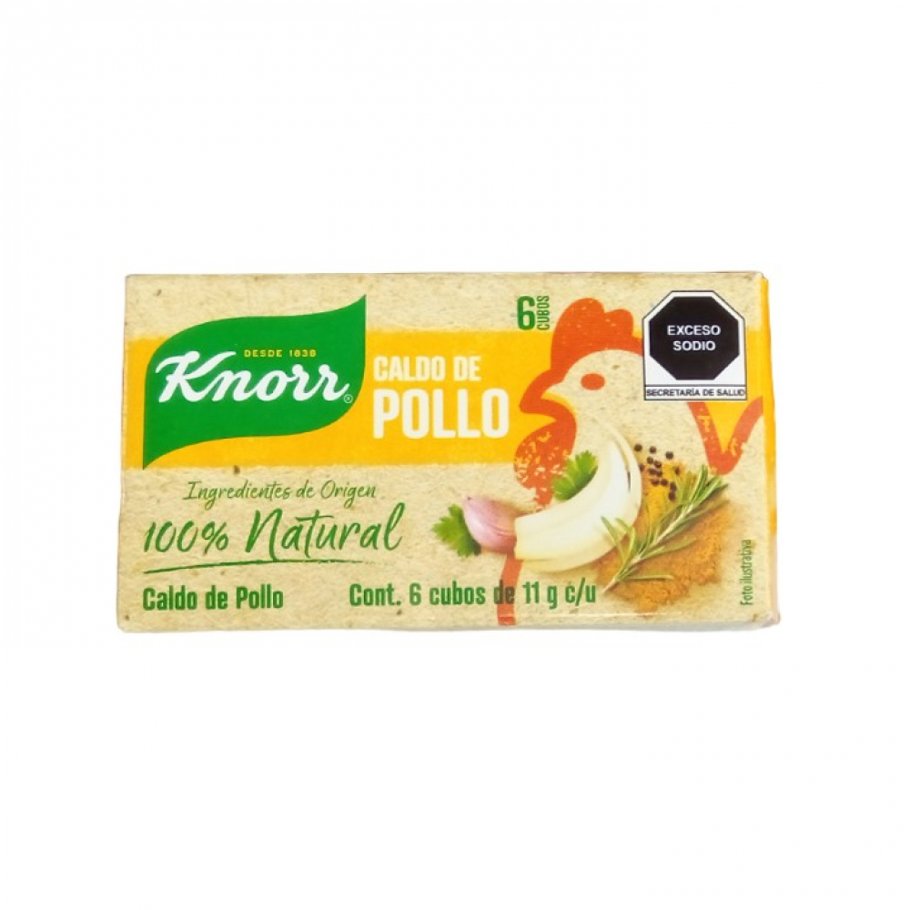 Caldo de Pollo Knorr (6 x 11 g) - Miniatura 2