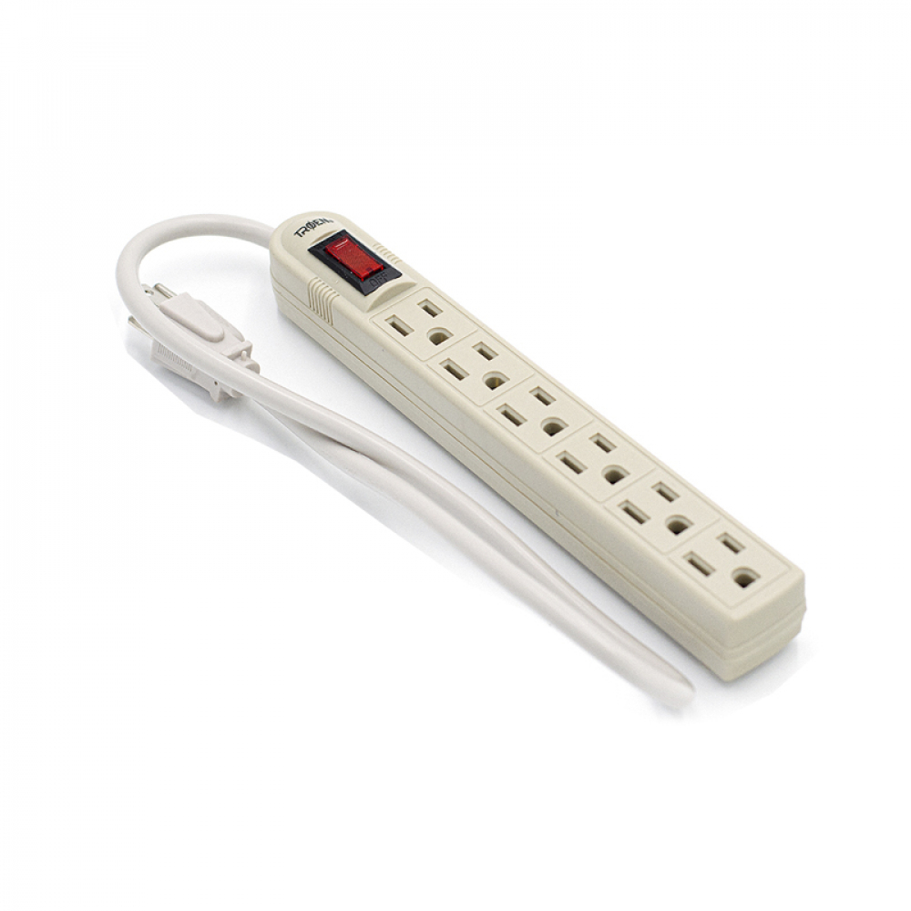 Regleta eléctrica de 6 contactos Troen - Miniatura 4