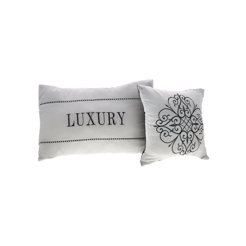 Set de edredón con diseño azul ornamental Ceasar Palace (5 piezas) - Miniatura 4