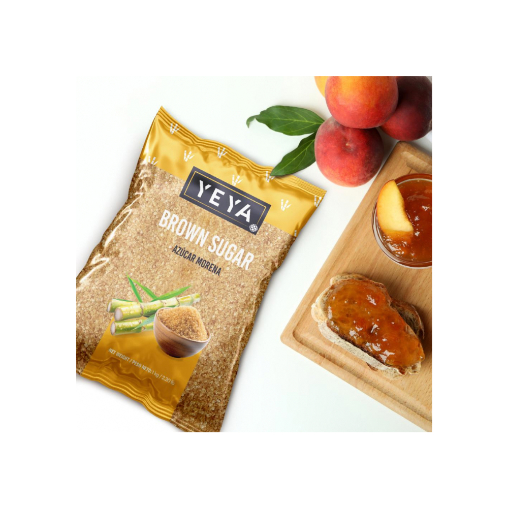 Azúcar morena YEYA (3 x 1 kg / 2.2 lb) - Miniatura 4