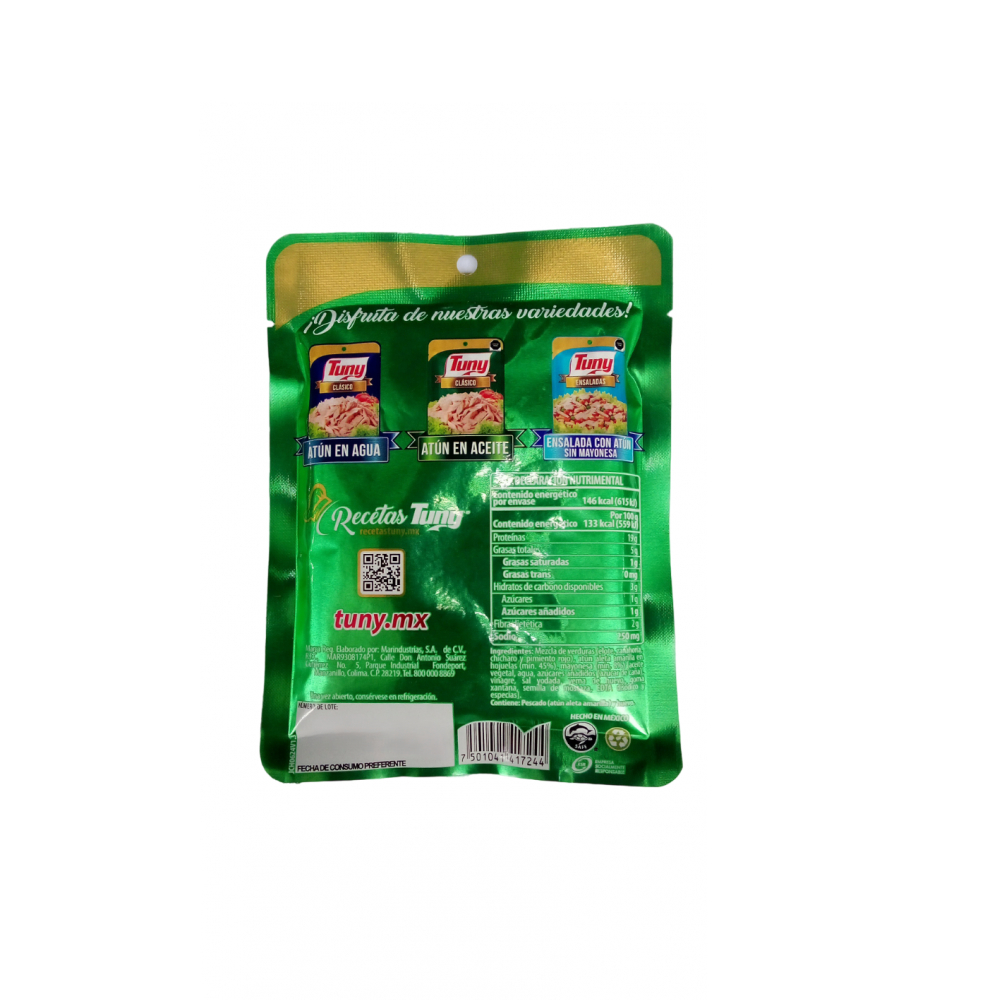 Ensalada de atún y mayonesa Tuny (110 g / 3.88 oz) - Miniatura 3