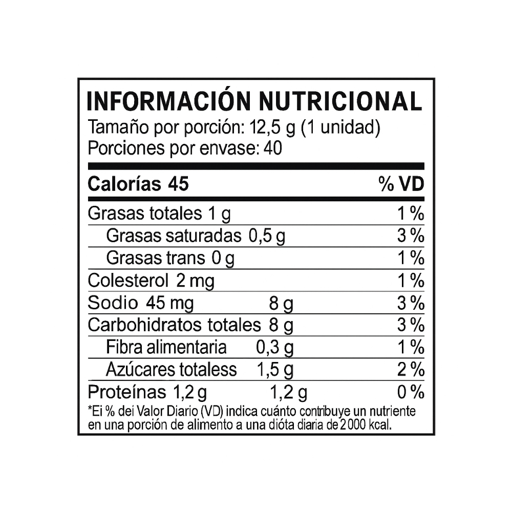 Pan de bocadito PakoPan MCH Panaderia (500 g / 1.10 lb) - Miniatura 3