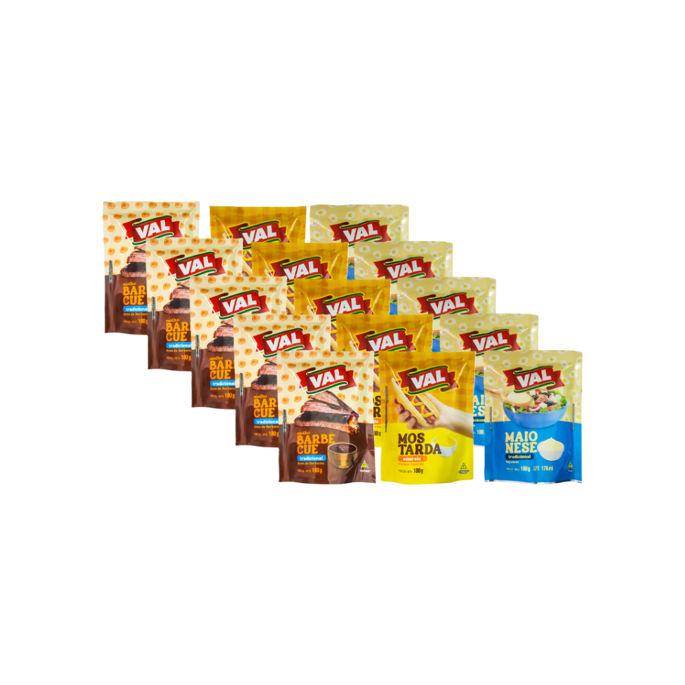 Mayonesa tradicional + Mostaza amarilla + Salsa barbacoa tradicional - Imagen 1