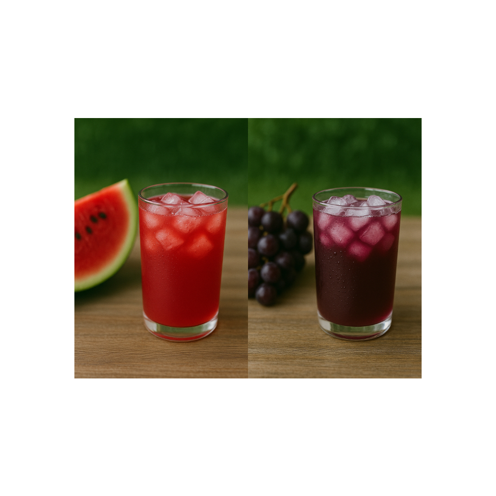 Combo de refrescos instantáneo sabor mango+ uva + sandía + fresa + coco - Miniatura 4